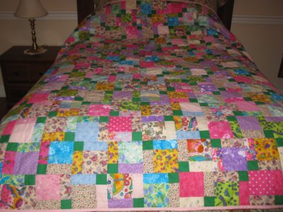 Disappearing 9 Patch Quilt