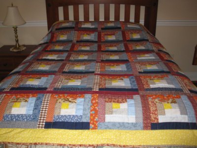 Log Cabin Quilt