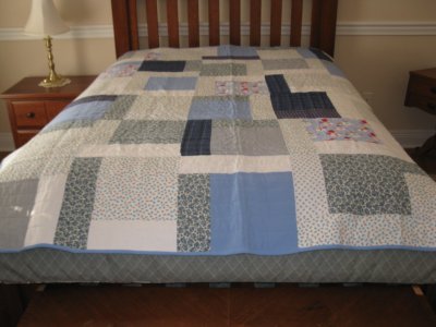 Blue Flannel Quilt